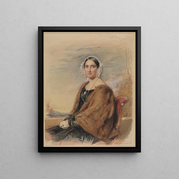 George Richmond - Portrait of a Woman.webp