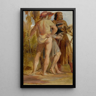 George Richmond - Study of soldiers.webp