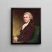 Colonel Clitherow - George Romney — indrammet kunstværk på væggen