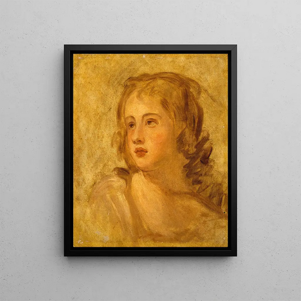 George Romney - Head of a Woman.webp