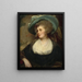 Lady Arabella Ward - George Romney — indrammet kunstværk på væggen