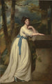 Portrait af Madame Andrew Reid - George Romney — visning af kunstværket
