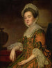 Portrait af fru Dawes - George Romney — visning af kunstværket