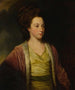 Portrait af Frances Alicia Bennet - George Romney — visning af kunstværket