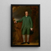 Portrait af George Morewood 1720-1792 fra Alfreton Park Derbyshire - George Romney — indrammet kunstværk på væggen