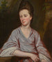 Portrait af Mlle Joan Knatchbull - George Romney — visning af kunstværket