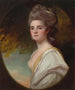 Portrait af Mlle Williams - George Romney — visning af kunstværket