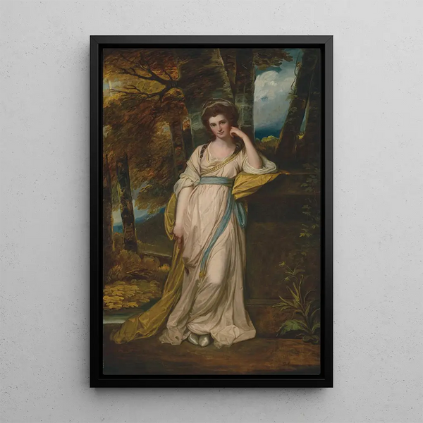George Romney - Portrait of Mrs Deborah Jemima Maxwell.webp