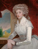 Portrait af fru William Maguire - George Romney — visning af kunstværket