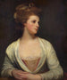 Portrait af en kvinde, der siges at være Emily Bertie Pott - George Romney — visning af kunstværket