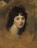 Portrait af en kvinde - George Romney — visning af kunstværket