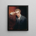 William Hayley - George Romney — indrammet kunstværk på væggen