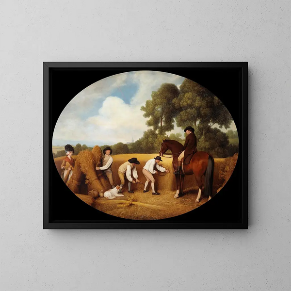 Moissonneurs - George Stubbs — indrammet kunstværk på væggen