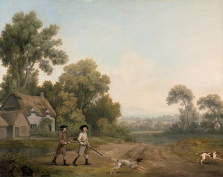 George Stubbs - Two Gentlemen Going a Shooting.webp