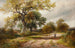 Le chemin de campagne - George Turner — visning af kunstværket