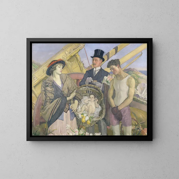 Personnages importants - George Washington Lambert — indrammet kunstværk på væggen