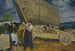 Konstruktion af skibsværfter - George Wesley Bellows — visning af kunstværket
