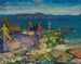 Bygningsværktøjer af kajer - George Wesley Bellows — visning af kunstværket