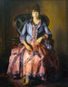 Emma i lilla kjole - George Wesley Bellows — visning af kunstværket