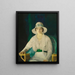 Florence Sittenham Davey Mme Randall Davey - George Wesley Bellows — indrammet kunstværk på væggen