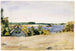 La baie de Gardiners depuis Sag Harbor - George Wesley Bellows — visning af kunstværket