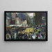 New York - George Wesley Bellows — indrammet kunstværk på væggen