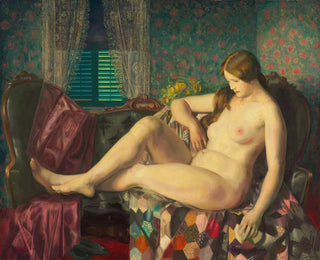 Nu med en sekskantet cover - George Wesley Bellows — visning af kunstværket