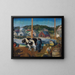 Quai des bœufs à Matinicus - George Wesley Bellows — indrammet kunstværk på væggen