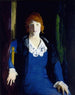 Portrait af Florence Pierce - George Wesley Bellows — visning af kunstværket