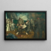 Les Allemands arriverer - George Wesley Bellows — indrammet kunstværk på væggen
