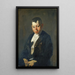 Le vendeur de journaux - George Wesley Bellows — indrammet kunstværk på væggen