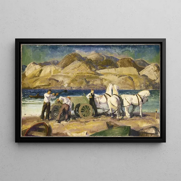 George Wesley Bellows - The Sand Cart.webp