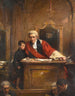 Le juge et l'enfant innocent témoin d'un crime - George William Joy — visning af kunstværket