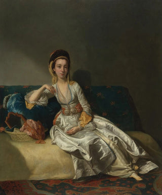 George Willison - Nancy Parsons in Turkish dress.webp