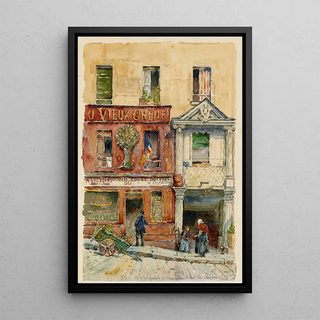 GeorgesHenri Manesse - 69 rue Mouffetard Boutique de vins lenseigne du Vieux chne.webp