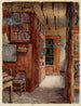 Le cabinet de recherche de M. Branly, hjørne af rue d'Assas og rue de Vaugirard - Georges - Henri Manesse — visning af kunstværket