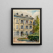 Maison de Franklin, rue Raynouard, Passy - Georges - Henri Manesse — indrammet kunstværk på væggen