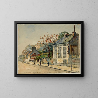 GeorgesHenri Manesse - Maison de campagne de JeanJacques Rousseau 20 quai de Passy.webp