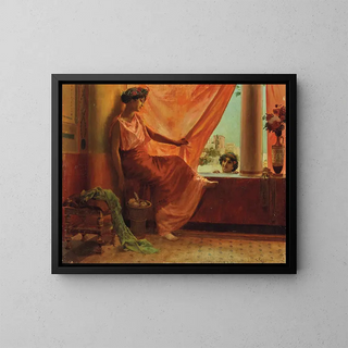 Georges Antoine Rochegrosse - Le Rideau rouge dAlger.webp
