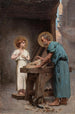 Sankt Josef, beskytter af Jesu barndom - Georges Becker — visning af kunstværket
