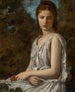 Fille à la rose - Georges Bellenger — visning af kunstværket