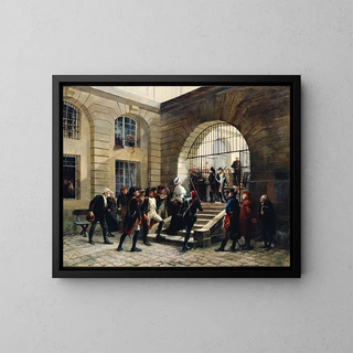 Georges Cain - Marie Antoinette leaving the Conciergerie October 16 1793.webp