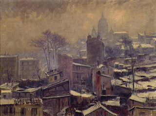 Georges ChenardHuch - La Neige sur le maquis de Montmartre.webp