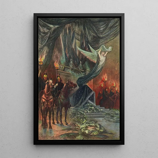 Georges Jules Victor Clairin - La Veille funbre.webp