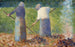 Faneurs i Montfermeil - Georges Seurat — visning af kunstværket