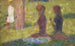 Studie af figurer til La Grande Jatte - Georges Seurat — visning af kunstværket