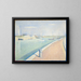 Le canal de Gravelines Petit Fort Philippe - Georges Seurat — indrammet kunstværk på væggen