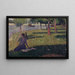 Studie for La Grande Jatte - Georges Seurat — indrammet kunstværk på væggen