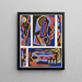 Collection décors et couleurs Pl10 - Georges Valmier — indrammet kunstværk på væggen