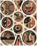 Collection dekorationer og farver Pl12 - Georges Valmier — visning af kunstværket